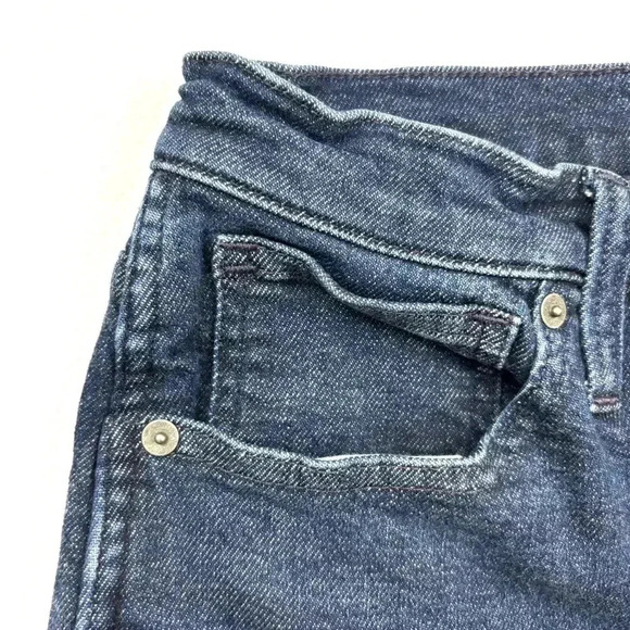 MADEWELL 10” Highrise Skinny Med Wash Faded Whisker Stretch Ankle Jean Size 27 - Picture 3 of 15